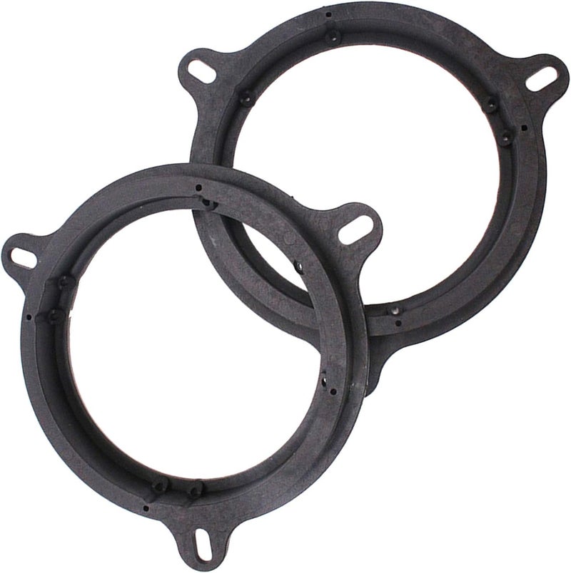AUTUT 2Pcs 6.5-Inch Car Speaker Spacer Ring Adapter with 20mm Depth for Nissan Models - Image 1