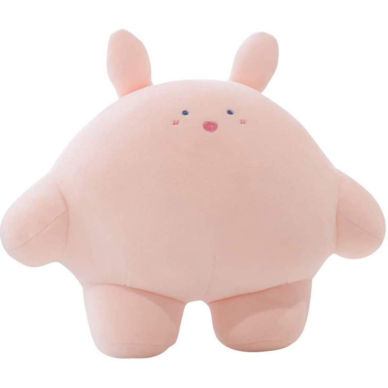 REFAHB 9 Soft Plush Rabbit Toy Cylindrical Body Pillow for Kids Cute Stuffed Animal for Bedding Nap Time - Image 2