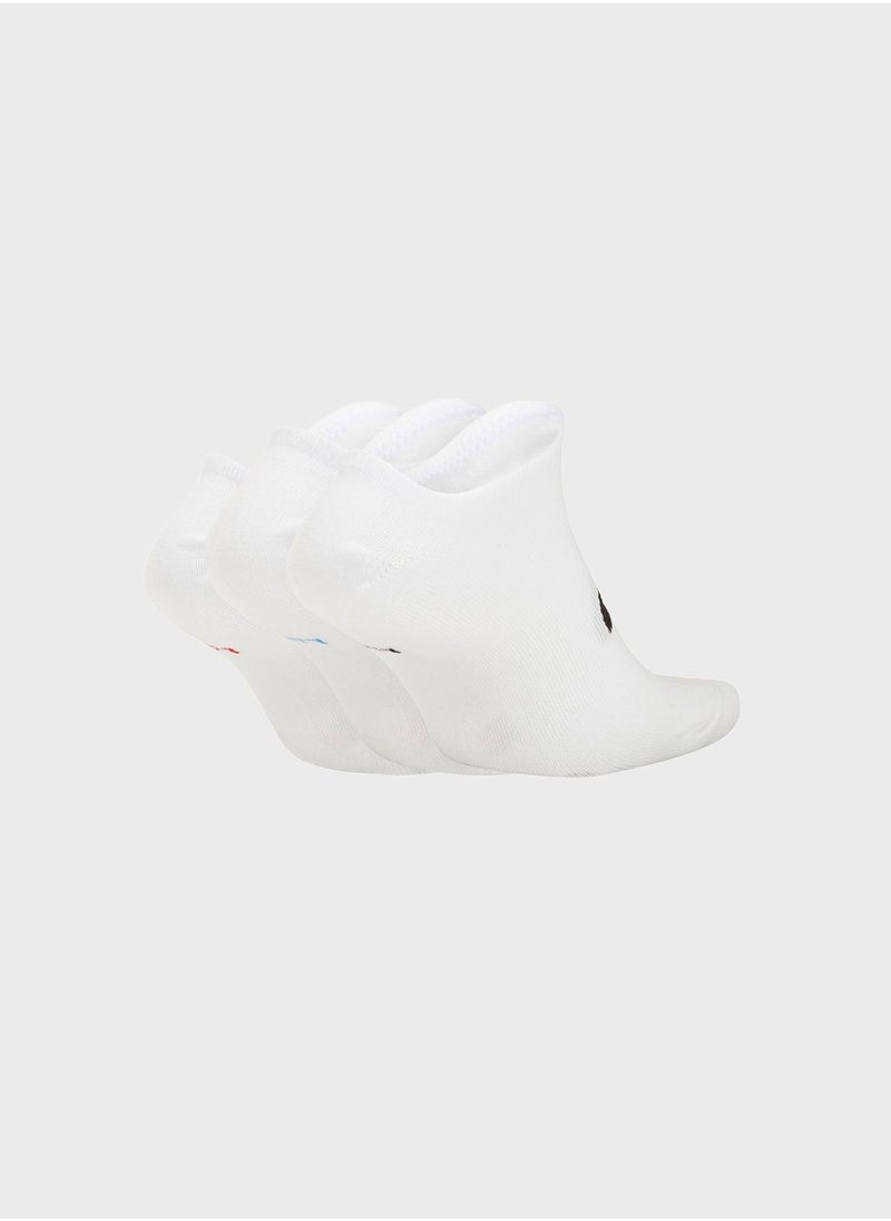 Nike - 3 Pack NSW Essential No Show Socks - Image 1