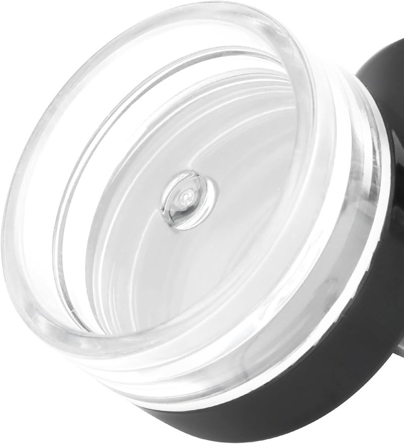 SHEUTSAN 200 Pack 3 Gram Plastic Jars with Black Lids 3ml Plastic Makeup Sample Containers Empty Clear Containers for Samples Make Up - Image 3