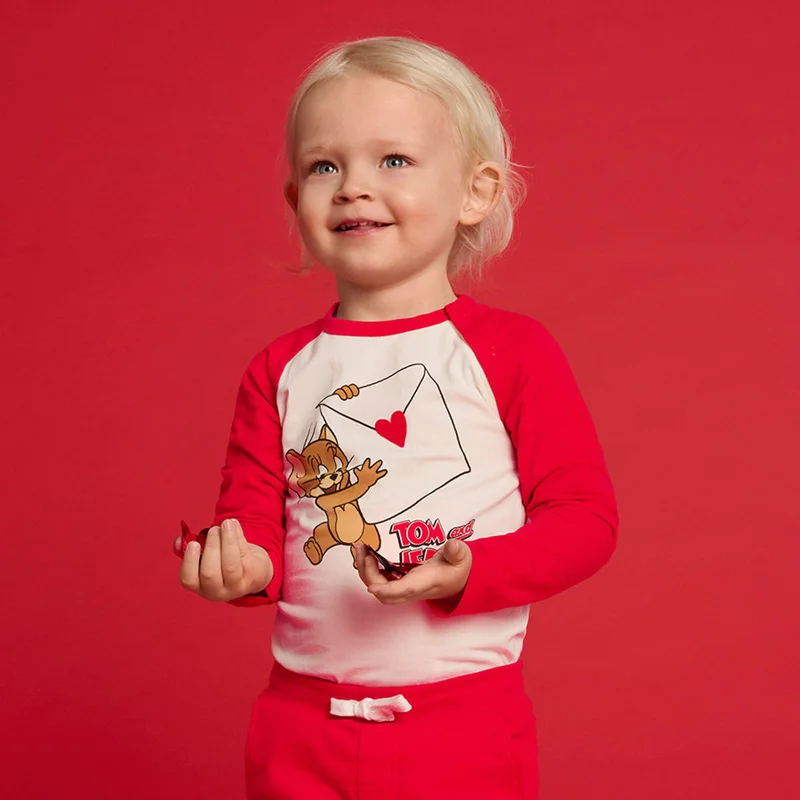 كول كلوب كريمي قطن إلياستين طويل الأكمام