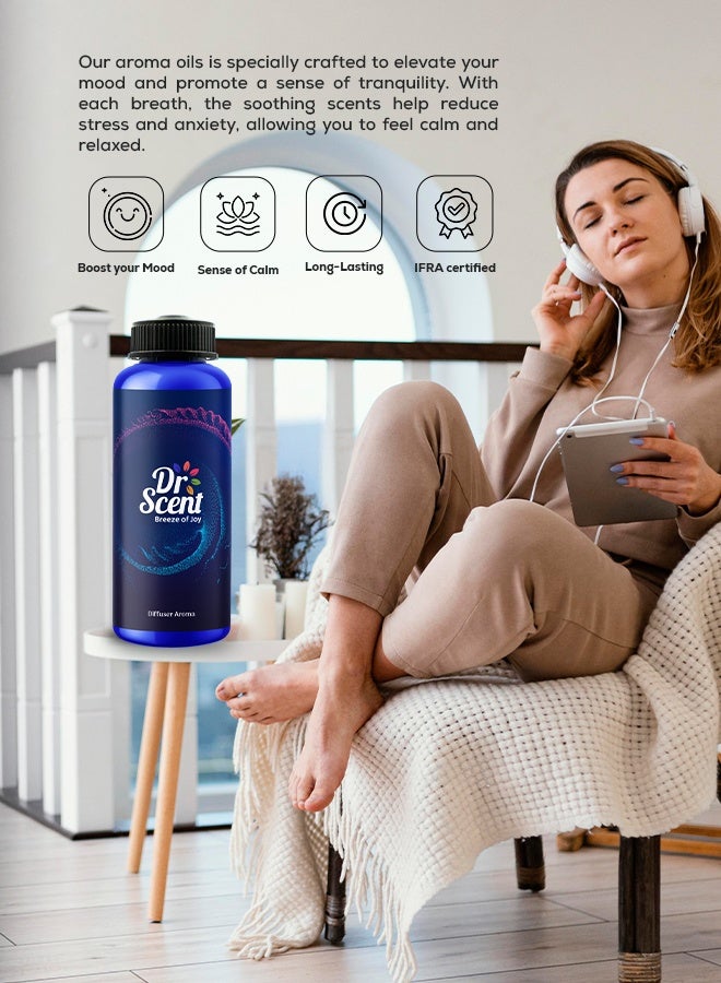 Dr Scent جهاز توزيع العطر من دكتور سينت (1000 مل) - إكليل الجبل، البرغموت، فلفل الليمون، ياسمين، زنبق الوادي، إليم، باتشولي، خشب الأرز، فيتيفر ومسك | للمكاتب، المنازل، المتاجر، الفنادق واللوبيات - Image 5