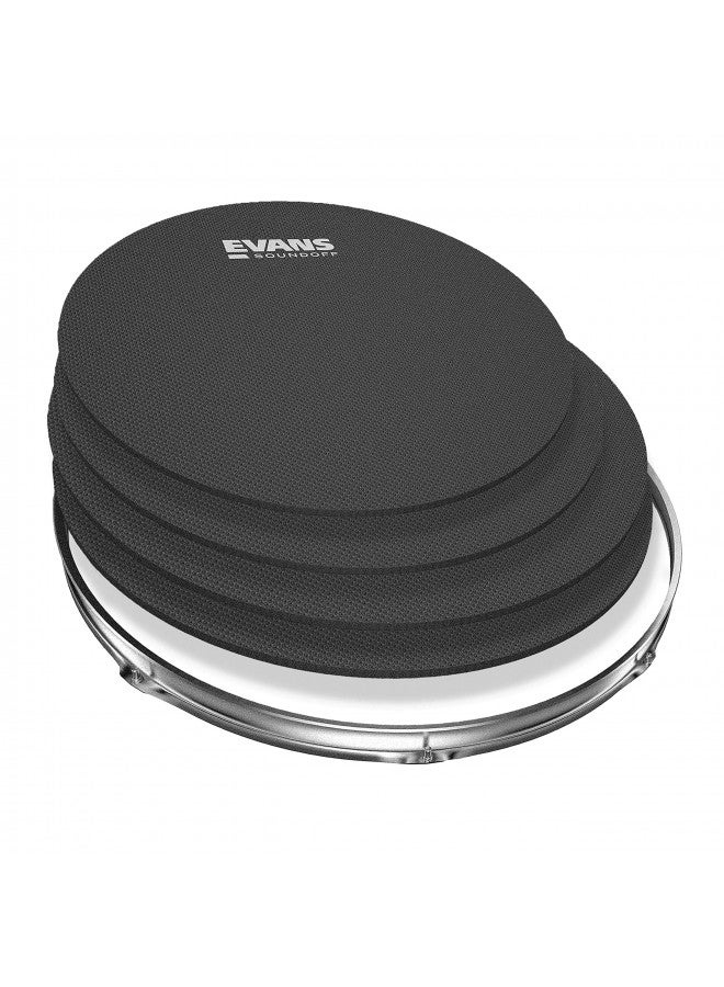 EVANS SoundOff by Evans Drum Mute Pak, Fusion (10,12,14,14)  - Image 1