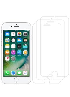 CATANES 3 Pack For Apple iPhone 8 Plus and iPhone 7 Plus Tempered Glass Screen Protector With Easy Installation Tray Anti Scratch Bubble Free  - Image 2