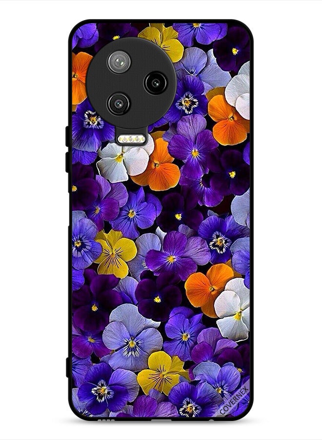 Covernex Infinix Note 12 Pro 4G Protective Case Cover Small Flowers - Image 1