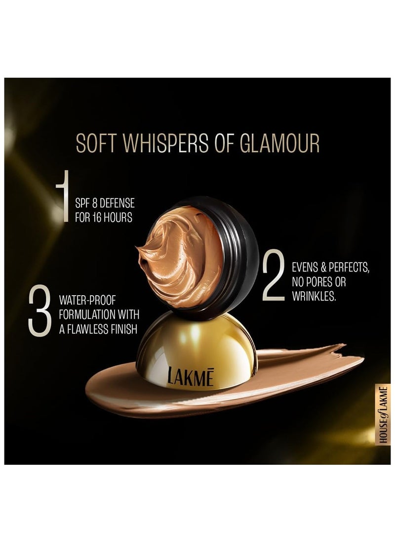 LAKME Xtraordin-airy Mattereal Mousse Foundation, 03 Golden Sand 25g  - Image 4