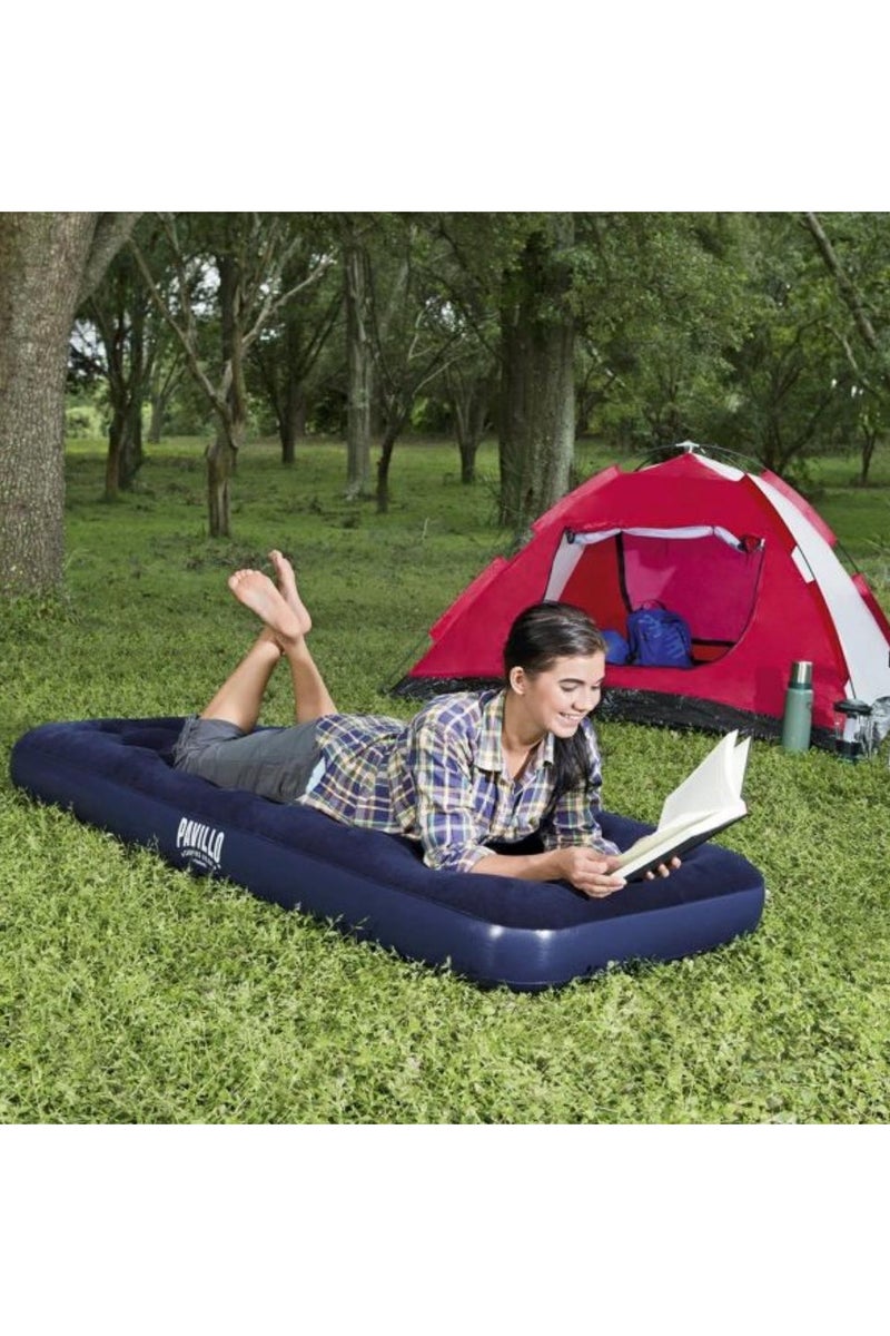 Bestway Bestway Airbed Outdoor Standard Junior Twin Size 185x76x22cm | Air Mattress | Inflatable Mattress | Air Bed For Indoor and Outdoor Camping - Image 2