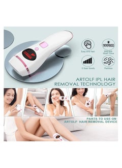 SYOSI Laser Hair Removal IPL Hair Removal for Women and Men, Upgraded to 999,999 Flashes Laser Hair Removal, Permanent Painless Hair Removal Device, for Face Armpits Legs Arms Bikini Line Whole Body  - Image 3