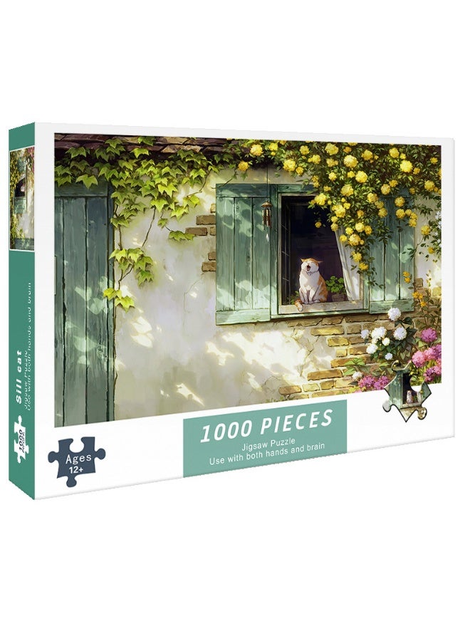 Anna 1000-Piece Mind-Bending Puzzle Game for Leisure and Fun