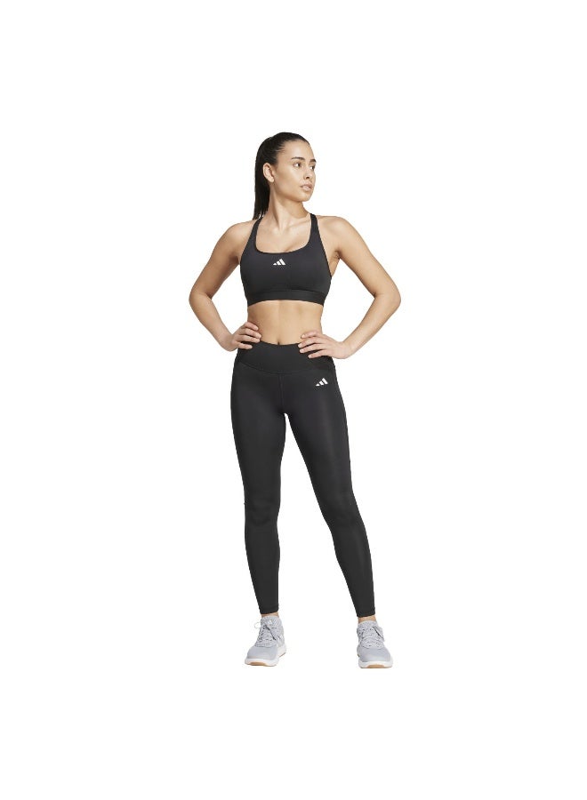 Adidas Opt Ess St 1/1 Black Training Tights For Women 2XS - Image 4
