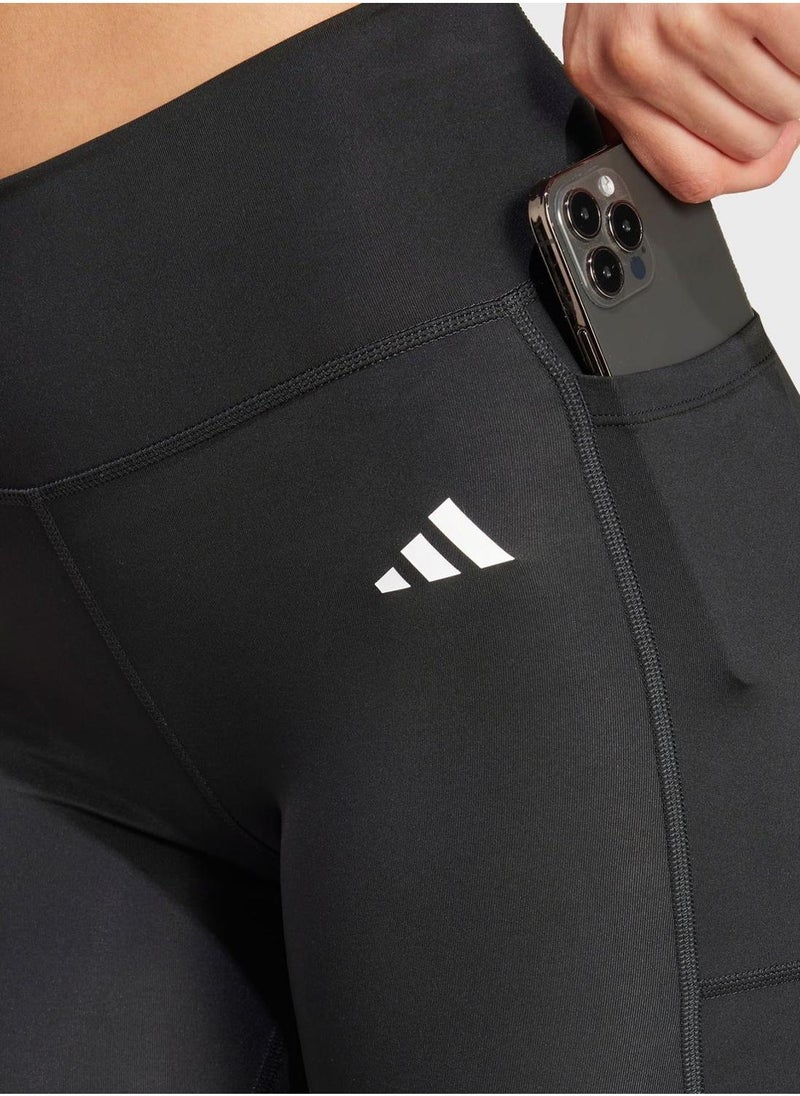 اديداس بنطال ضيّق Optime Essentials Stash Pocket Full-Length - Image 3