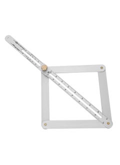 Generic Construction Protractors, Angle Protractor Angle Finder Ruler, Stainless Steel Protractor 0-170° Degrees, Universal Goniometer Angle Finder Tool for Carpenter, Diagonal Ceiling Profiler  - Image 1