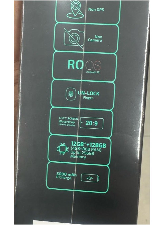RAVOZ Ravoz V3 Non Camera and Non GPS 12GB RAM (4GB + 8GB Expandable) | 128GB ROM 5000mAh4  - Image 3