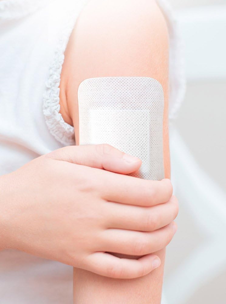 MEDRULL Ultra Pore Sterile Adhesive Wound Dressing Plaster 25 Pieces, 20cm Length x 9cm Width - Image 4
