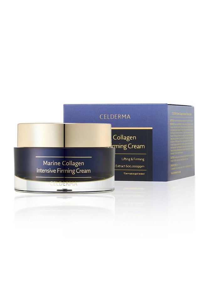 CELDERMA - Marine Collagen Intensive Firming Cream Moisture Nourish Brighten Antiaging - Image 1