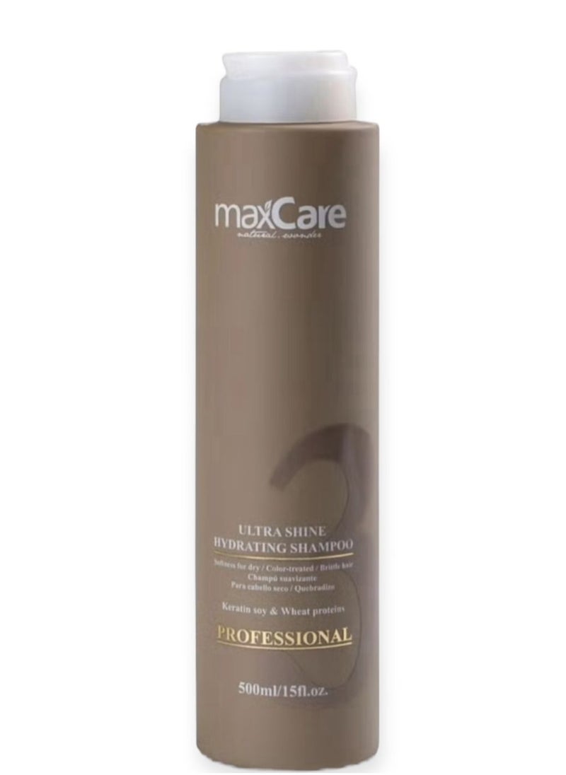 Maxcare Ultra Shine hydrating Shampoo 500ml - pzsku/Z199813BF7D74838AD5B1Z/45/_/1716039478/59b4a32c-cb66-404e-b623-f3907c489b20