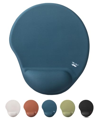 Mr. Pen Mr Pen Ergonomic Mouse Pad with Wrist Rest Breathable Fabric with Memory Foam Cushion NonSlip Rubber Base Gel Mouse Pad with Wrist Support - Image 1