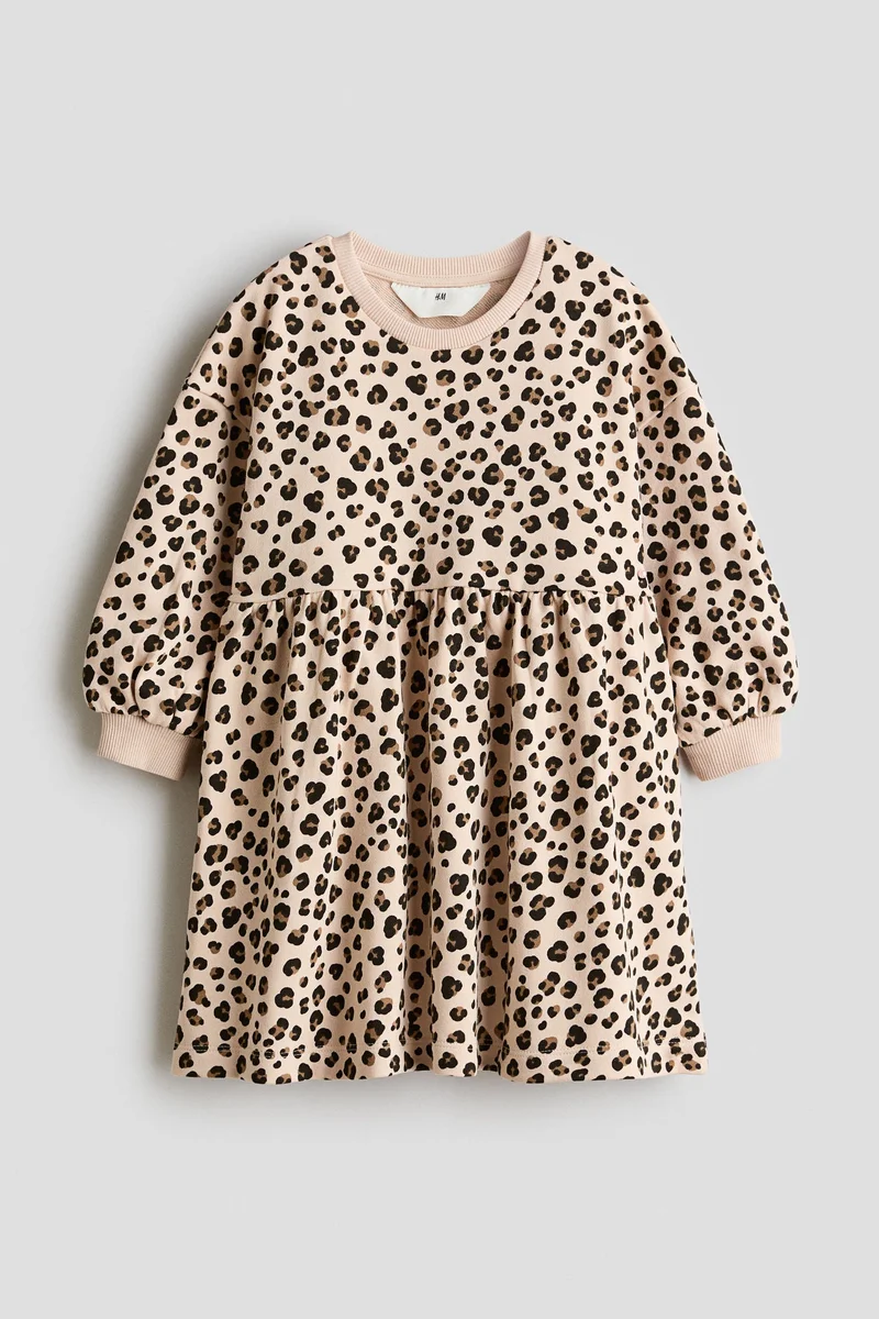 اتش اند ام فستان بتصميم سويت شيرت فضفاض