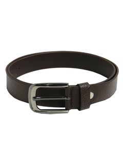 LAVERI LEATHER GENUINE LEATHER 30 MM FROMAL BELT FOR UNISEX IN BROWN  - Image 3