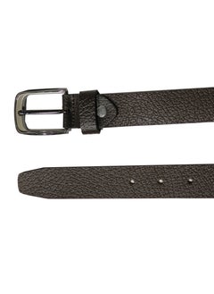 LAVERI LEATHER GENUINE LEATHER 30 MM FROMAL BELT FOR UNISEX IN BROWN  - Image 5