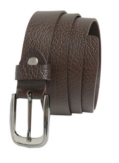 LAVERI LEATHER GENUINE LEATHER 30 MM FROMAL BELT FOR UNISEX IN BROWN  - Image 2