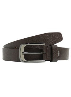 LAVERI LEATHER GENUINE LEATHER 30 MM FROMAL BELT FOR UNISEX IN BROWN  - Image 1
