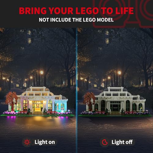 BRIKSMAX 20 Light Kit for Botanical Garden Innovative Lighting Kit Compatible with Lego Ideas 21353 - Image 5