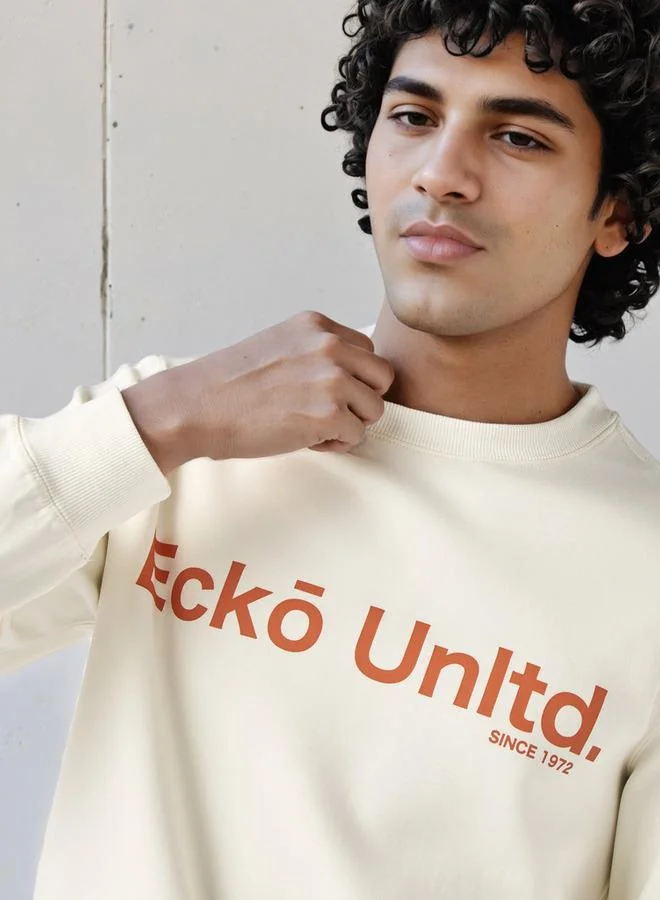 Ecko Unltd. Ecko Men Printed Interlock Sweatshirt