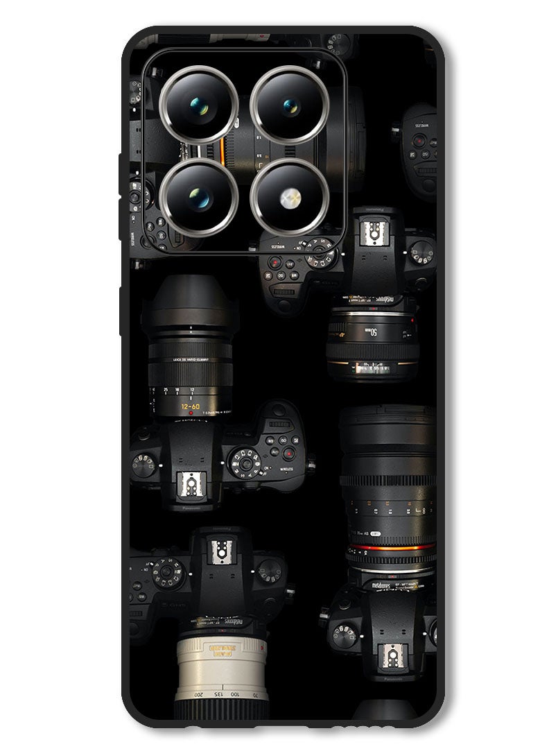 Theodor Case Compatible with Xiaomi 14T Pro Protection Shockproof Bumper Cover cameras_lenses_photo - Image 1