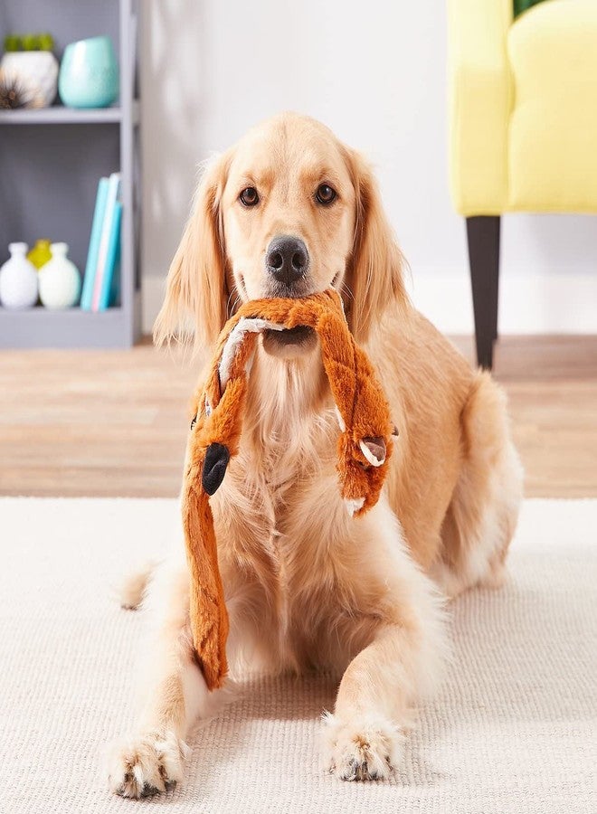 SPOT Skinneeez Extreme Quilted Chipmunk- Durable, Stuffing Free Dog Toy with 4 Layers of Diamond Stitched Fabric & 2 Squeakers- Ideal for Medium and Large Aggressive Puppies and Dogs- 23in - Image 2