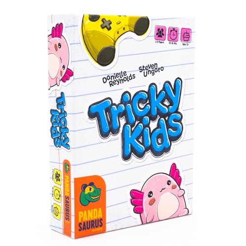 Pandasaurus Games Tricky Kids Card Game Creative TrickTaking Gameplay with Chaotic Rule Variants Family Fun for Kids Adults Ages 12 26 Players 30 Minute Playtime - Image 1