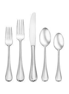 20 Piece Clariat Cutlery Set Silver for Stylish and Durable Dining - pzsku/Z19989680F29EB79BE1C0Z/45/_/1738211429/78cc33af-97b7-456d-a258-f45ad7458c52