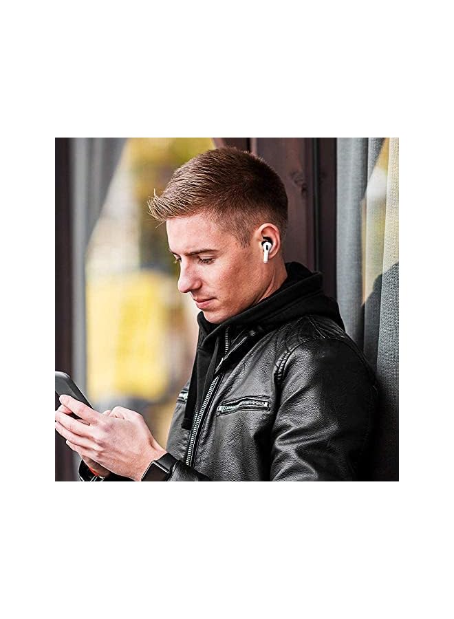 Delfino 3 Pairs Ear Hooks Covers For Air Pods Pro Added Storage Pouch Anti Slip Ear Tips Compatible With Air Pods Pro Black  - Image 4