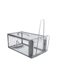 CHT 2 PCS Mouse Trap Small Animal Humane Live Cage Rat Mouse Chipmunk Rodent Voles Hamsters Trap 1 Door Humane Live Animal Mouse Cage Rat Mouse Mice Traps for Indoor and Outdoor Rat Cage  - Image 3