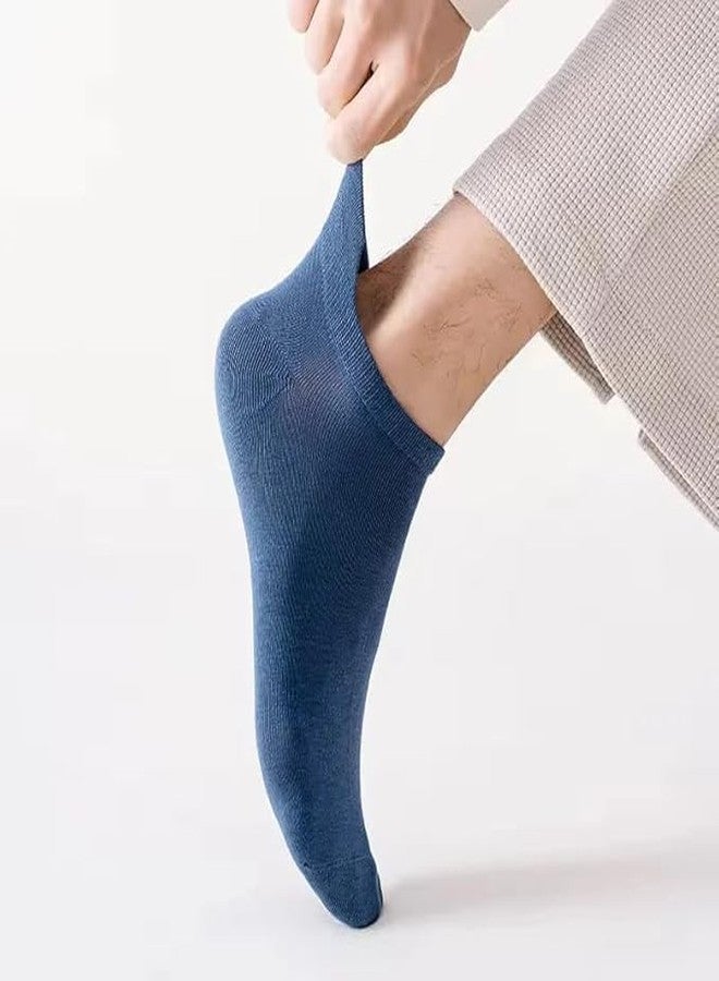 TWCY black Ankle Length Socks For Men And Women Free Size | Made With Cotton Breathable, Anti Odour & Moisture Absorbent Combed Cotton Unisex Cute Design (black[4]) - Image 4