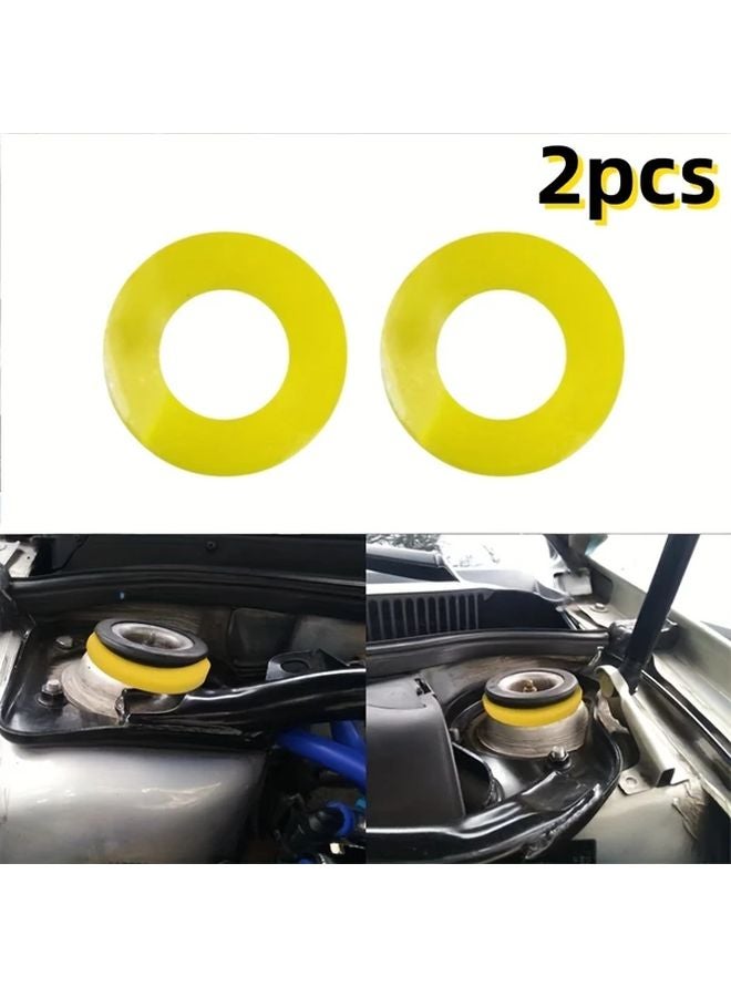 2pcs Top Mounted Tower Suspension Steering Shock Absorber Bearings and Washers for Cars - Image 1