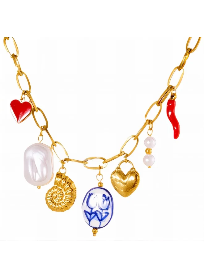 Amalfi Coast Charm Necklace