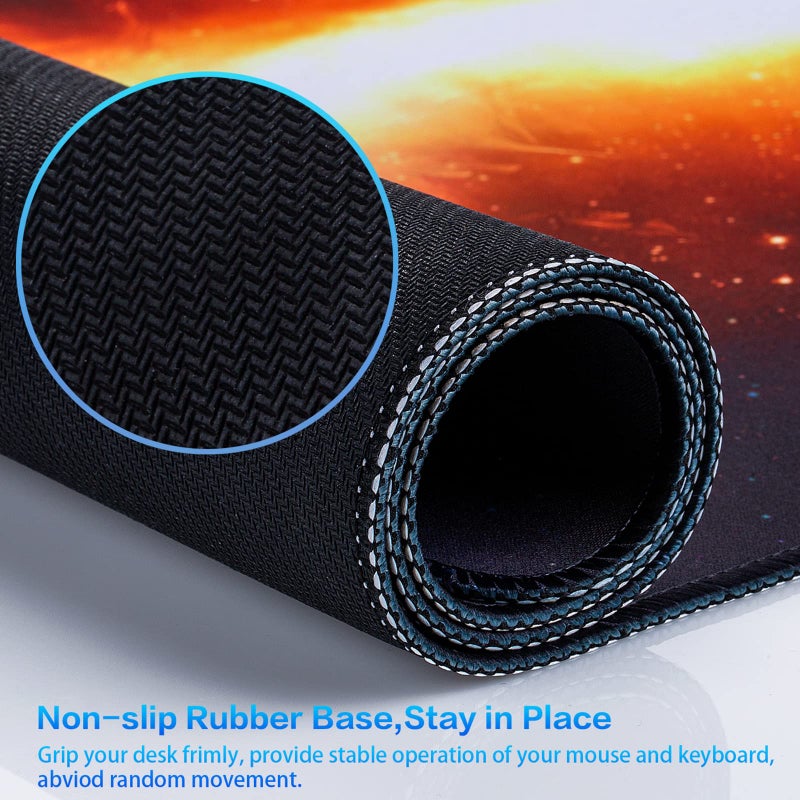 Canjoy Gaming Mouse Pad, Large Extended Mouse Pad Big Computer Mousepad for Home Office Gaming Work 31.5x15.7inch - Image 5