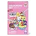 Tiger Tribe Scented Coloring Set Fruitie Cutie for Kids 8 Scented Markers 36 Coloring Pages Portable Activity for Ages 48 TravelFriendly Gift - Image 2