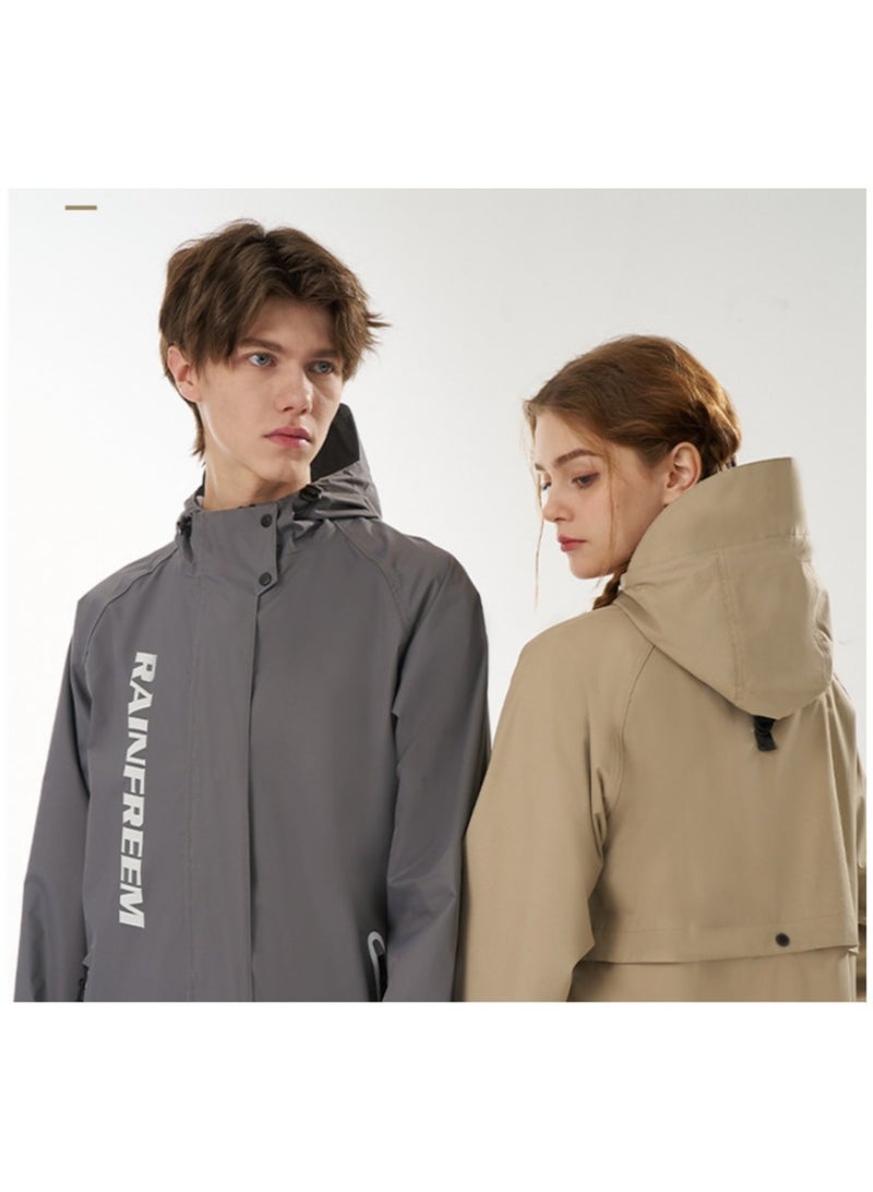 EBMINI Long Raincoat Full Body Rainstorm Proof Poncho  - Image 4