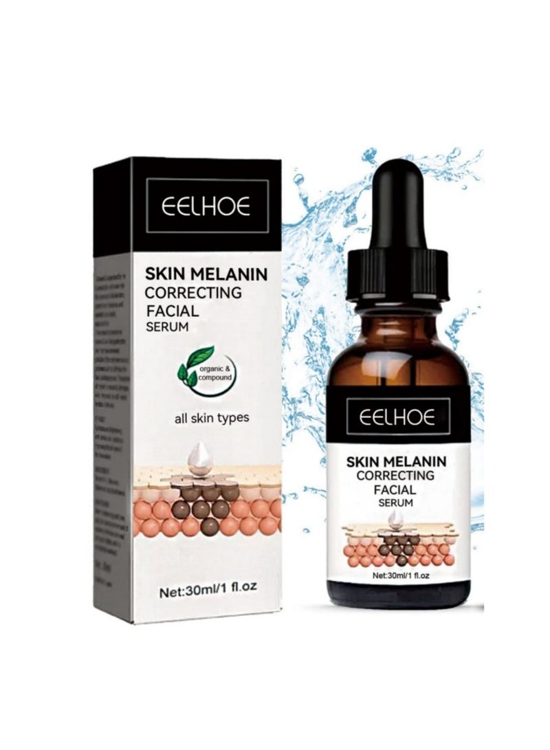 EELHOE Melanin Correcting Facial Serum: Dark Spot Correcting Glow Serum, Gentle and Non-Irritating for All Skin Areas - Image 1