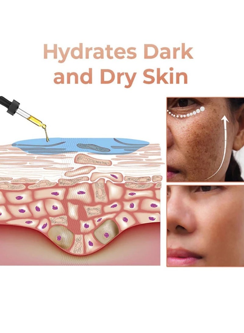 EELHOE Melanin Correcting Facial Serum: Dark Spot Correcting Glow Serum, Gentle and Non-Irritating for All Skin Areas - Image 4