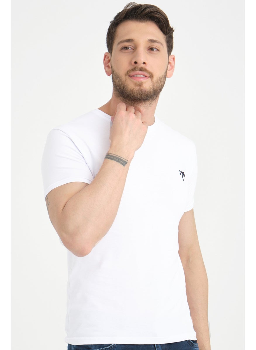 Men's White Crew Neck Cotton Short Sleeve T Shirt - pzsku/Z1999869B0DE0B51C6DDDZ/45/_/1725352870/76eaec68-d7d6-48a5-a75a-de8766fbb4a5