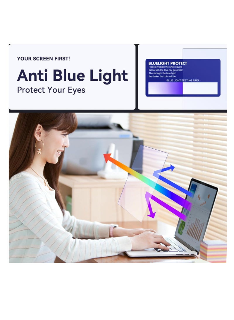 15.6 inch (1920x1080P) Laptop Blue Light Screen Protector, Eye Protection Anti-Scratch and Anti-Glare Screens for Laptops 15.6 inch with 16:9 Aspect Ratio - Image 4
