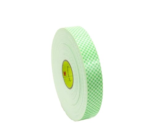 3M Double Coated Urethane Foam Tape 4016, Off White, 1 in x 36 yd, 62 mil, Retail Pack - Image 4