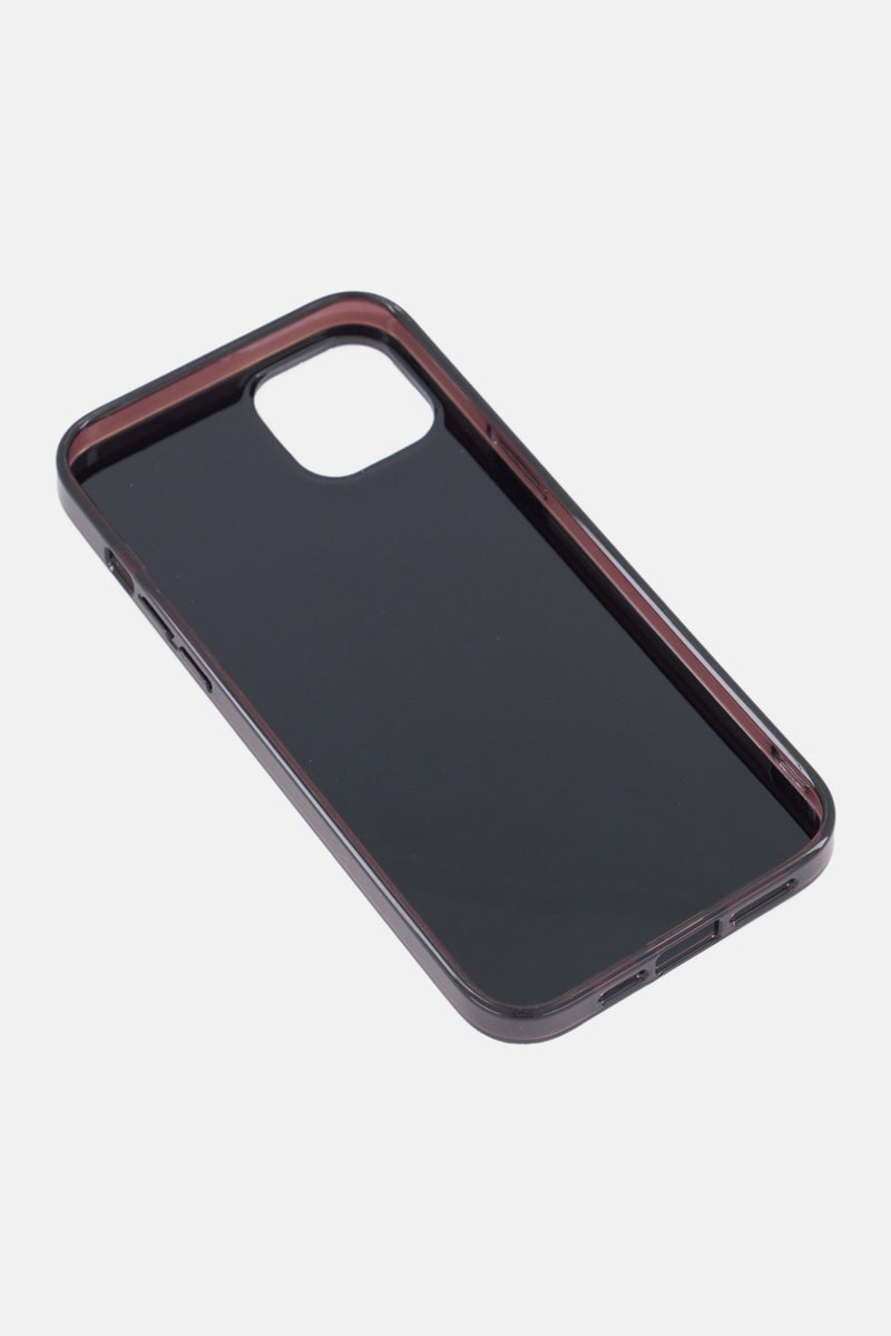 AMG iPhone 14 Plus Double Layer Case With Checkered Flag Phone Case, Black - Image 2