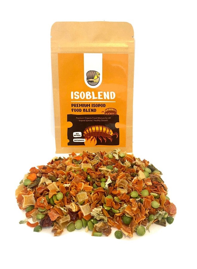 Bugzy Bugs Isoblend Premium Isopod Food Feed Mix All Natural Vegetable Dry Blend for Isopods Feeders Insects - Image 2