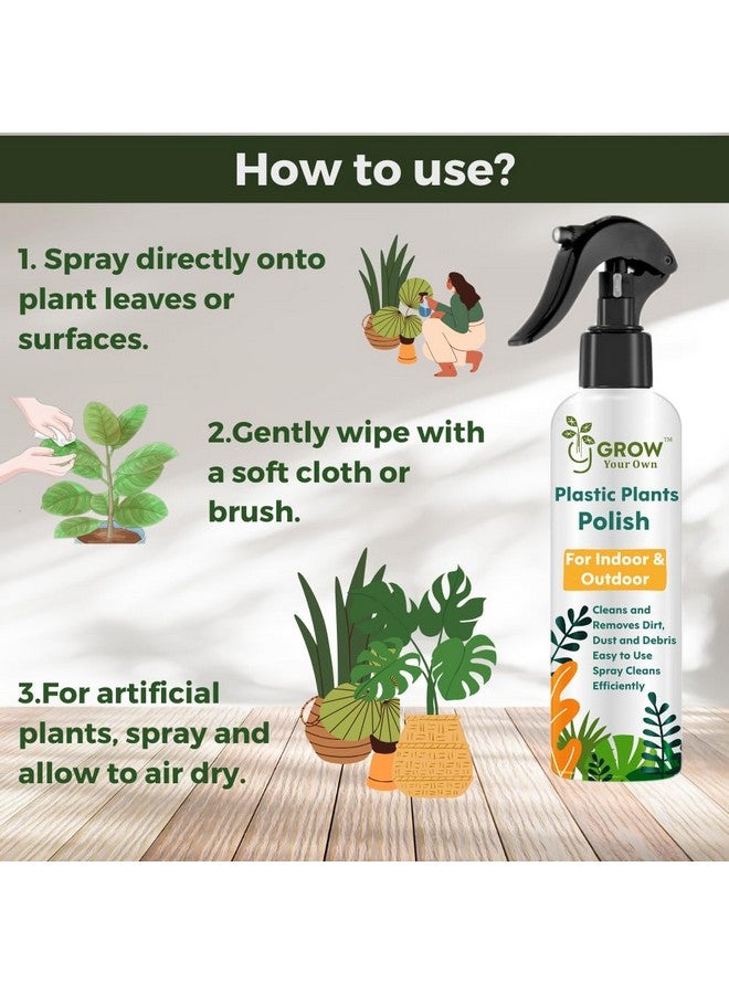 Urba Plastic Plant Cleaner and Polisher for Artificial Greenery 200 ml - Image 5