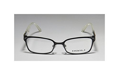 Koali 6941k Womens/Ladies Designer Full-rim Eyeglasses/Spectacles (49-17-135, Black/Ivory) - Image 3
