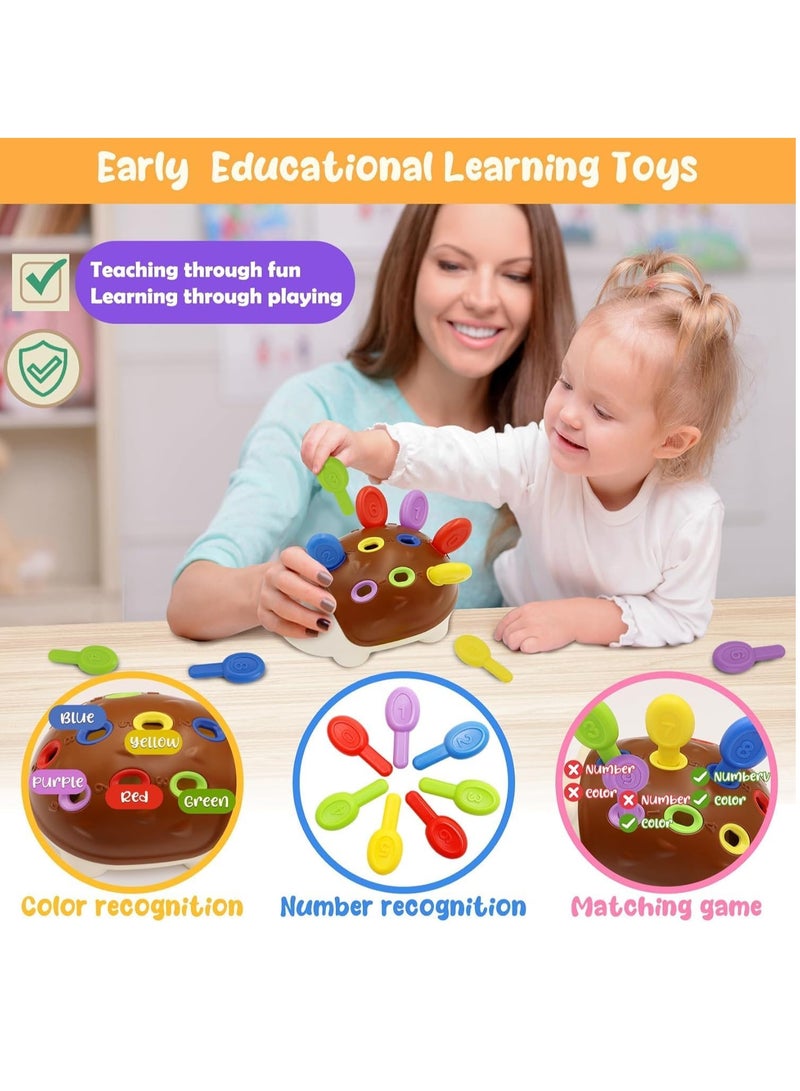 Kids educational toys, kids games for one year old boys and girls, fine motor skills games for counting and sorting, and educational games for 1, 2 and 3 years old, 18M+ - Image 3